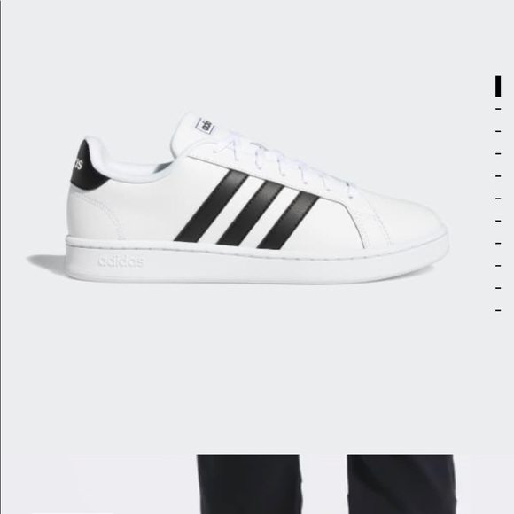 Adidas grand court shoes size 12 men brand new